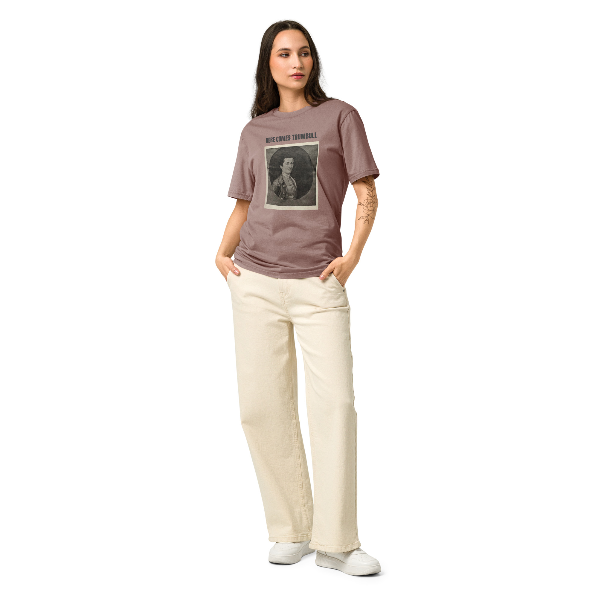 HERE COMES TRUMBULL Unisex Garment Dyed Creator 2.0 Vintage T-Shirt | Stanley/Stella SATU041 - Image 2