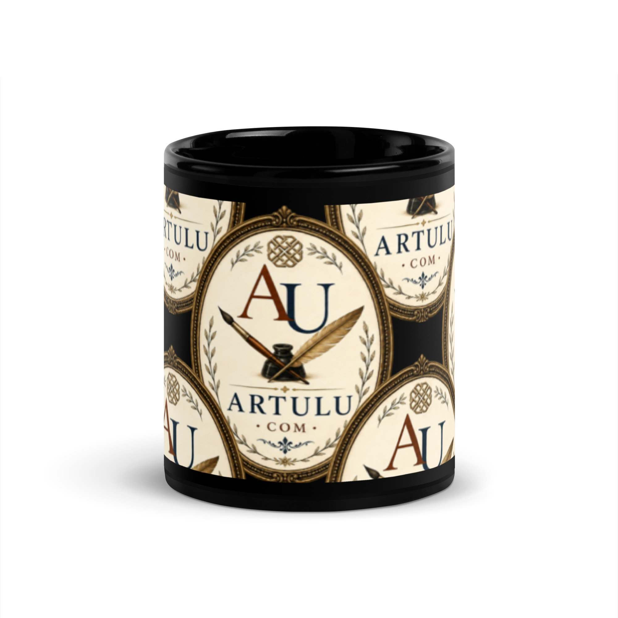 Black Glossy Mug - Image 2