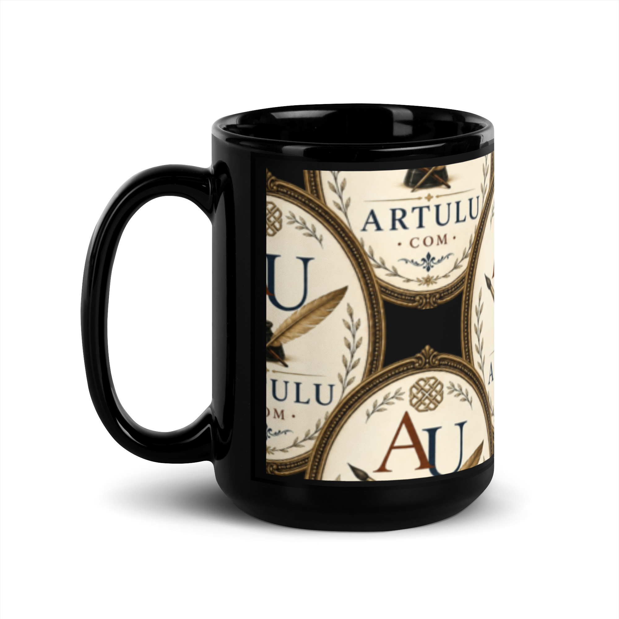 Black Glossy Mug - Image 6